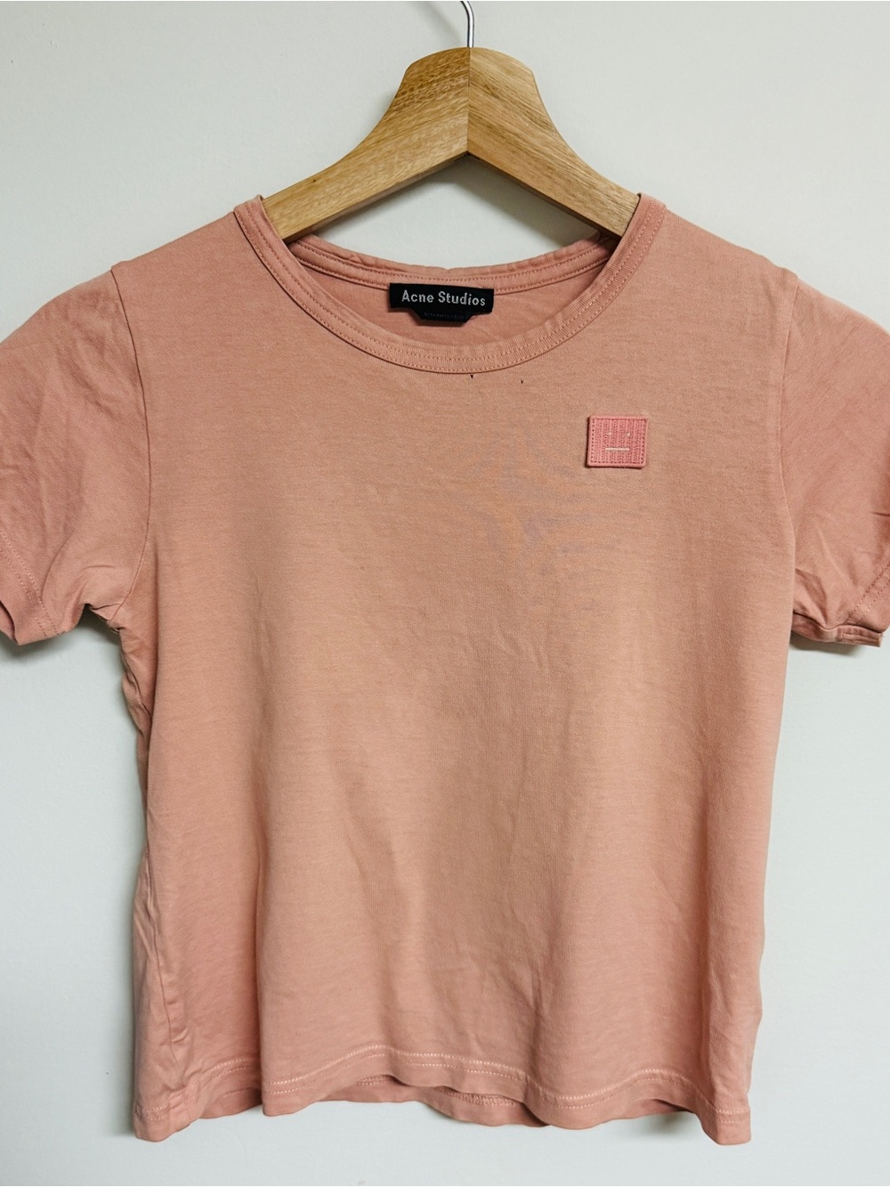 Acne Studios kids blush pink t-shirt size small